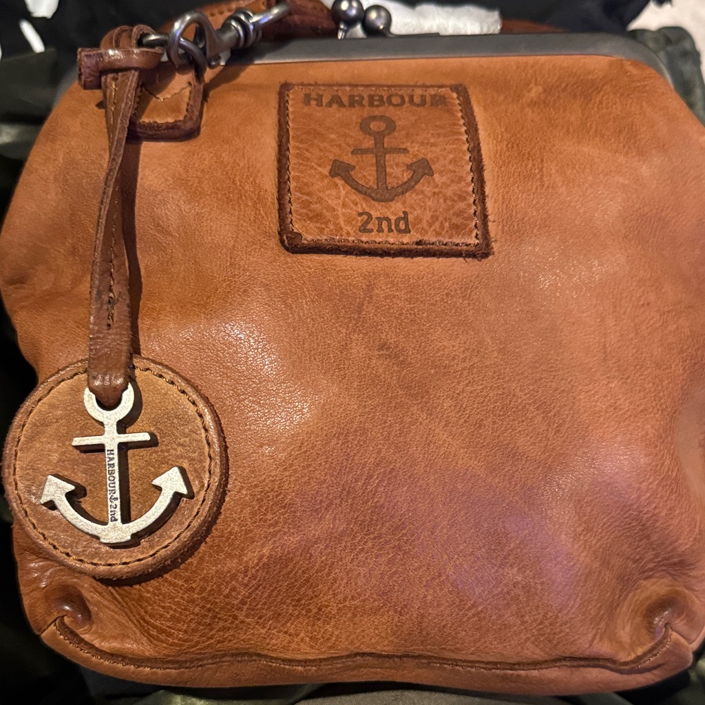 Harbour 2nd Genuine Leather Crossbody Bag Designed In Germany Brand New With Tag